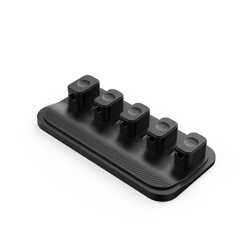 Magnetic Cable Management, Cable Holder Clips, Desk Multipurpose Cord Keeper, 5 