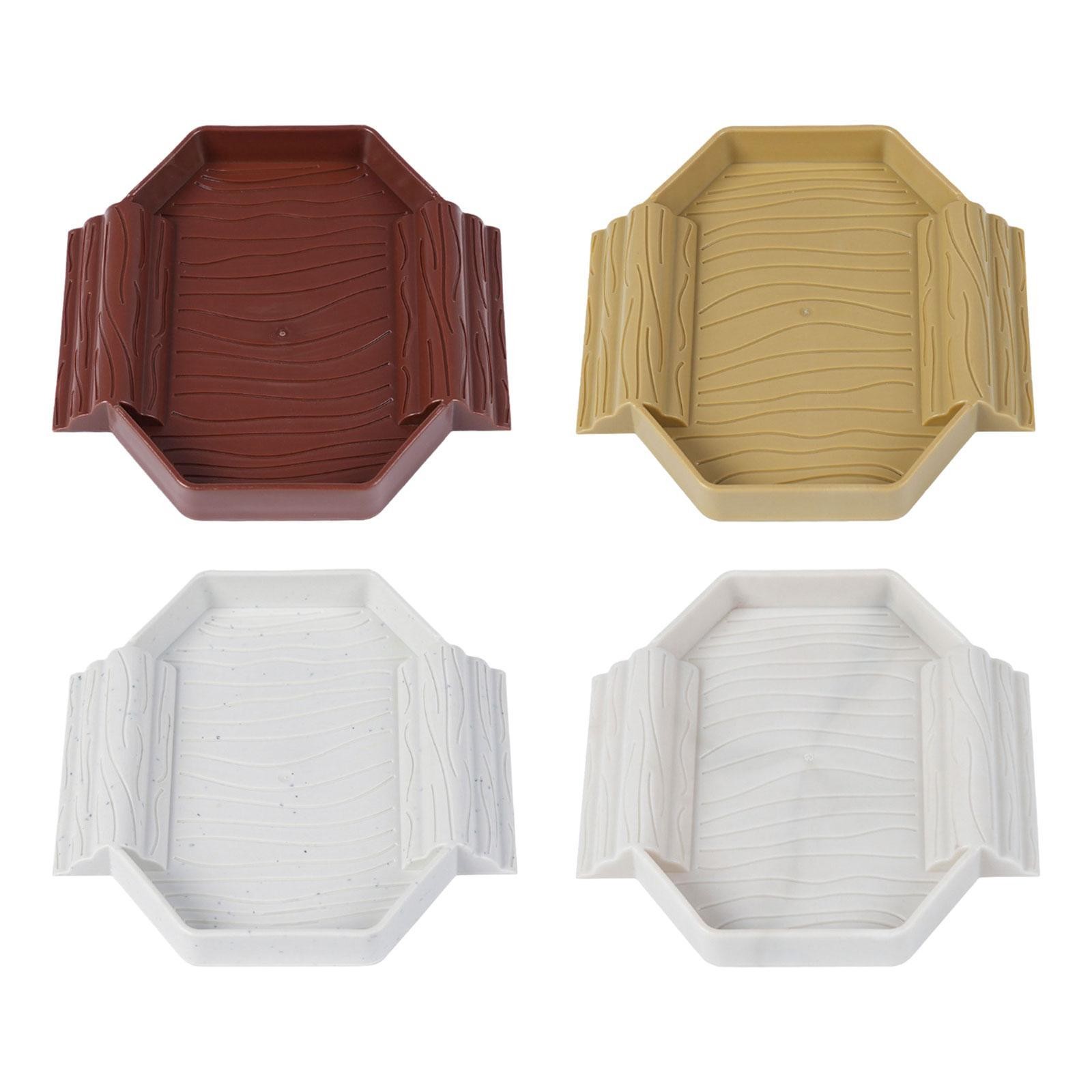 Reptile Bathing Pool Reptile Water Bowl for Turtle Gecko Bearded Dragon