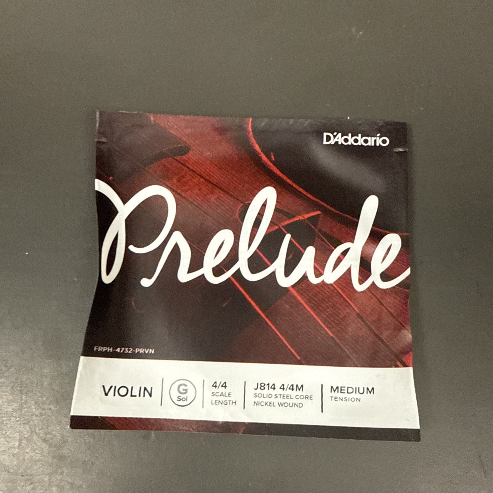 D'Addario Prelude Violin Single A String, 4/4 Scale, Medium Tension plus more 