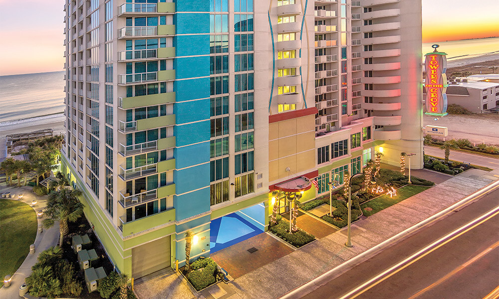 Wyndham Towers on the Grove Myrtle Beach Vacation, April 2-6, 1 bdrm Oceanfront