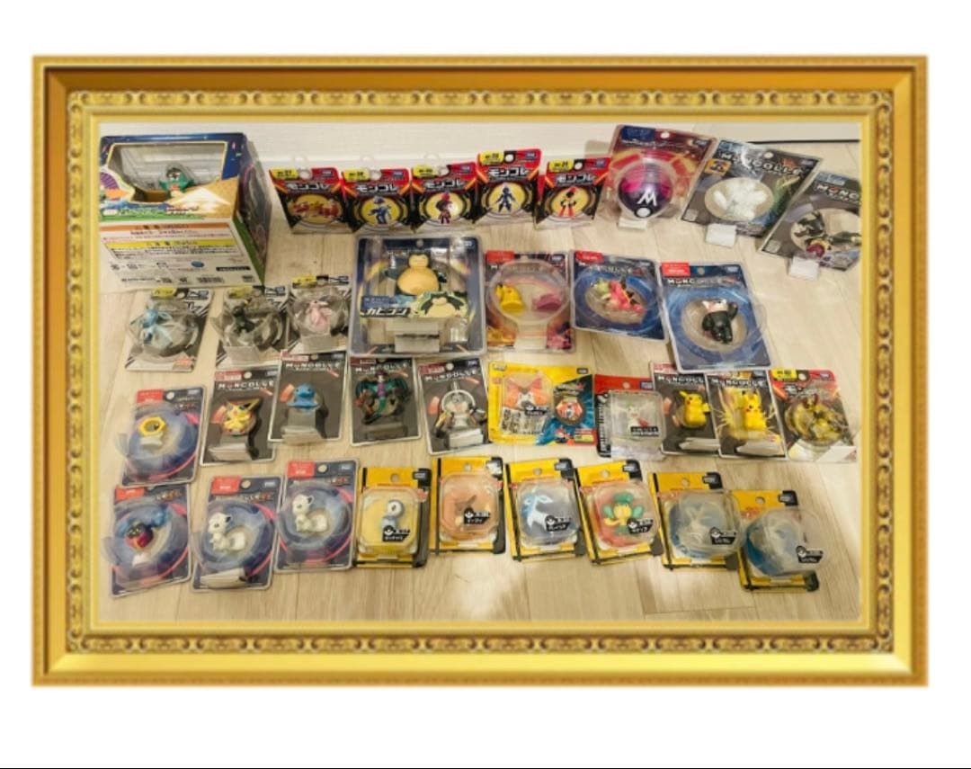 Pokemon Moncolle 35 Collectible Figures including Pikachu Eevee Regice and More