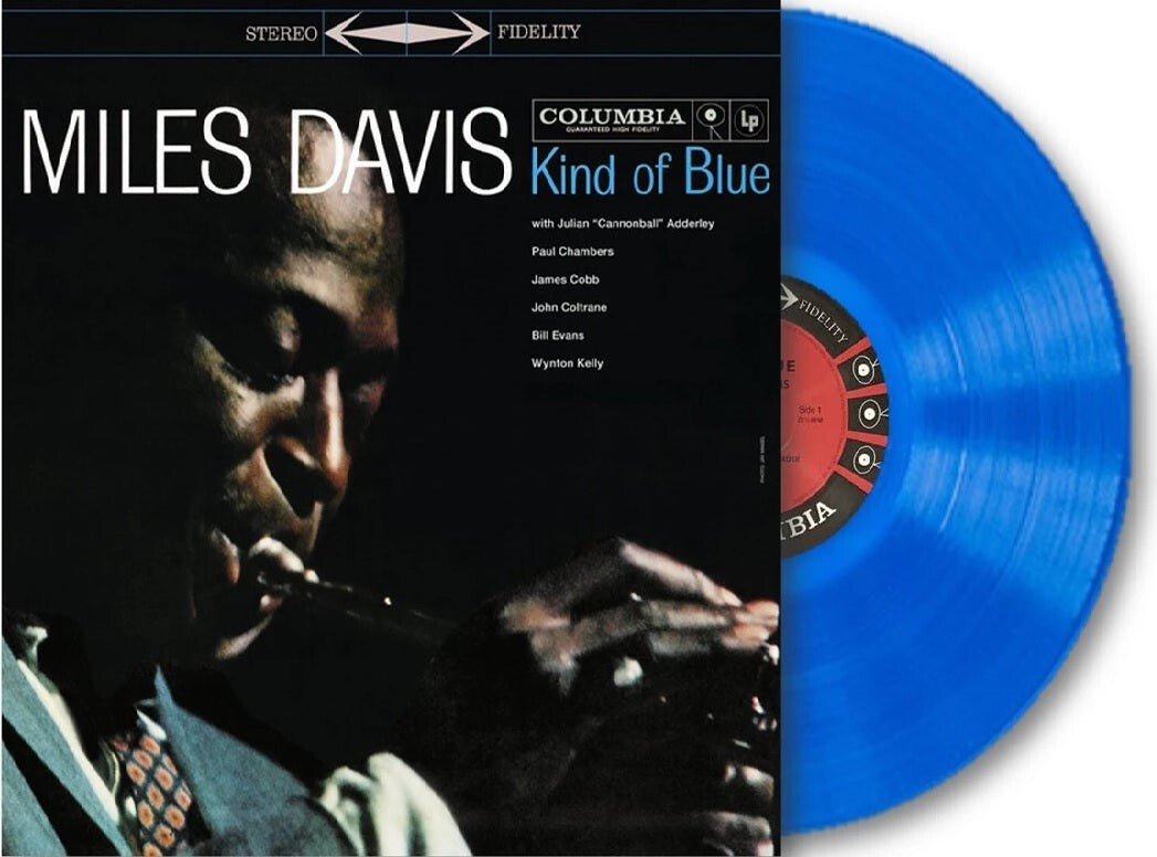 Miles Davis: Kind Of Blue LP , Blaues Vinyle