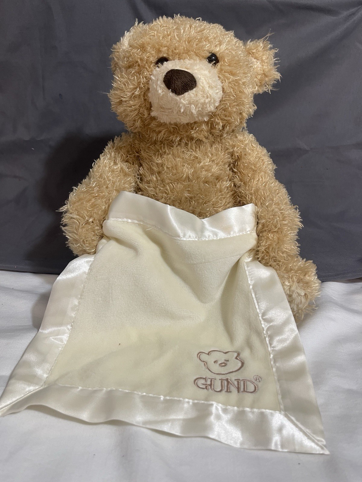 Baby Gund “ Peekaboo” Bear Battery Operated Works
