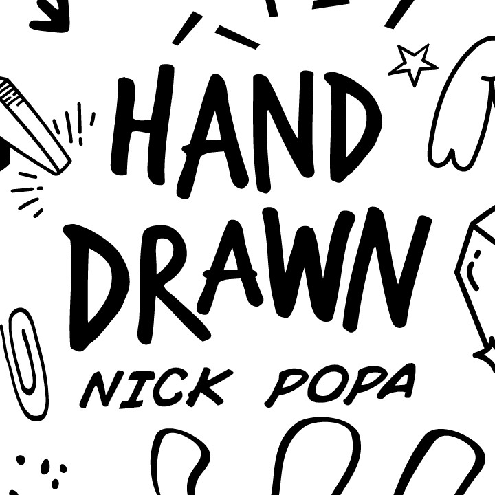 Hand Drawn by Nick Popa - Trick