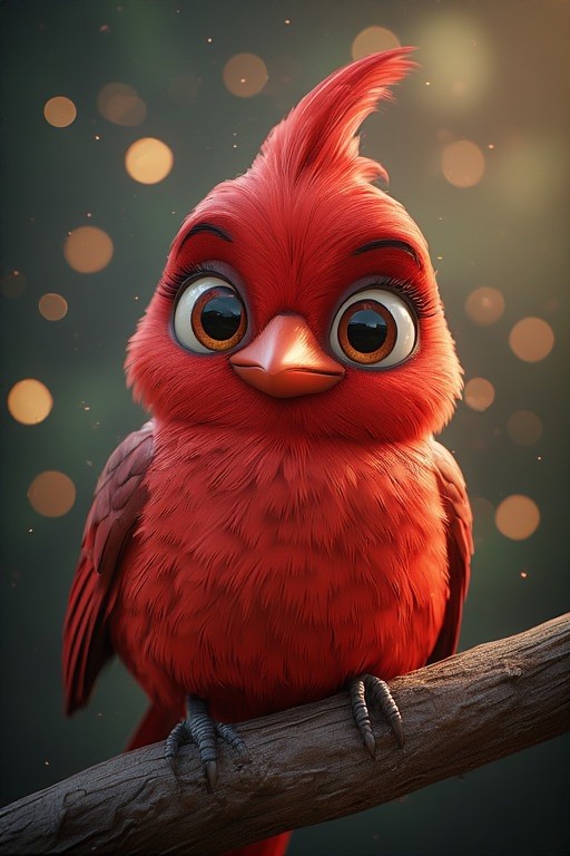 Digital Image pic photo picture art wallpaper aI generated cardinal 