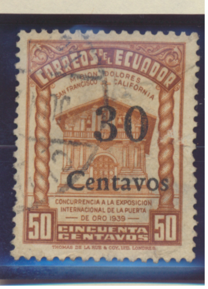 Ecuador Stamp Scott #429, Used