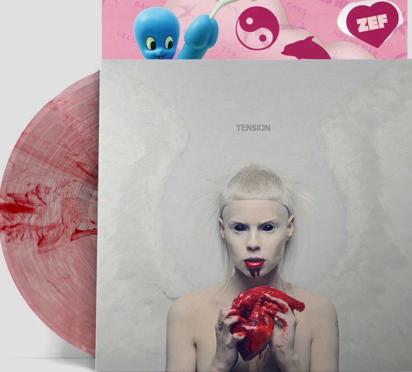 DIE ANTWOORD Ten$ion Vinyl - Blood Blend Variant /250 COPIES WORLDWIDE