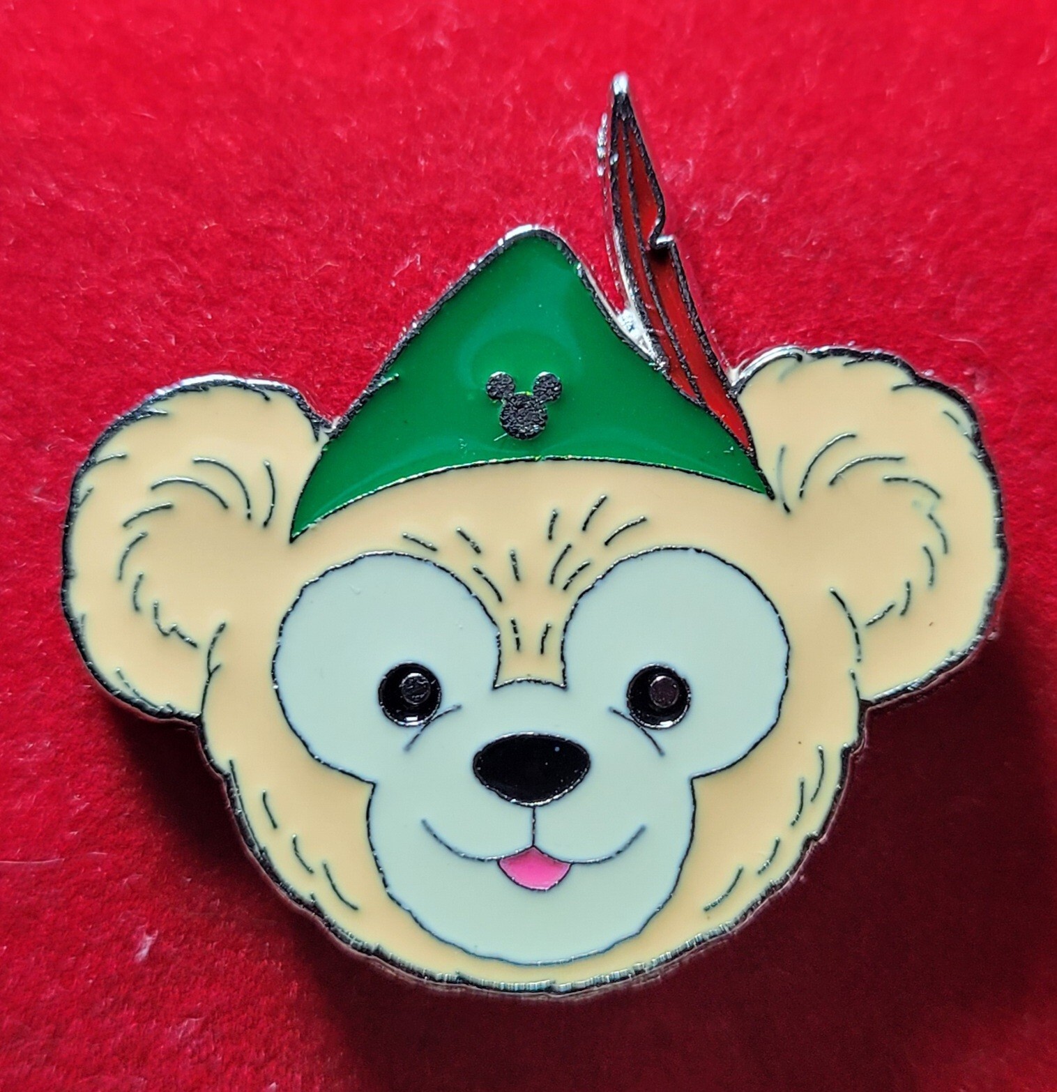 Disney Trading Pin, Duffy Hats, Peter Pan, Hidden Mickey, 5 of 5, 2013 R