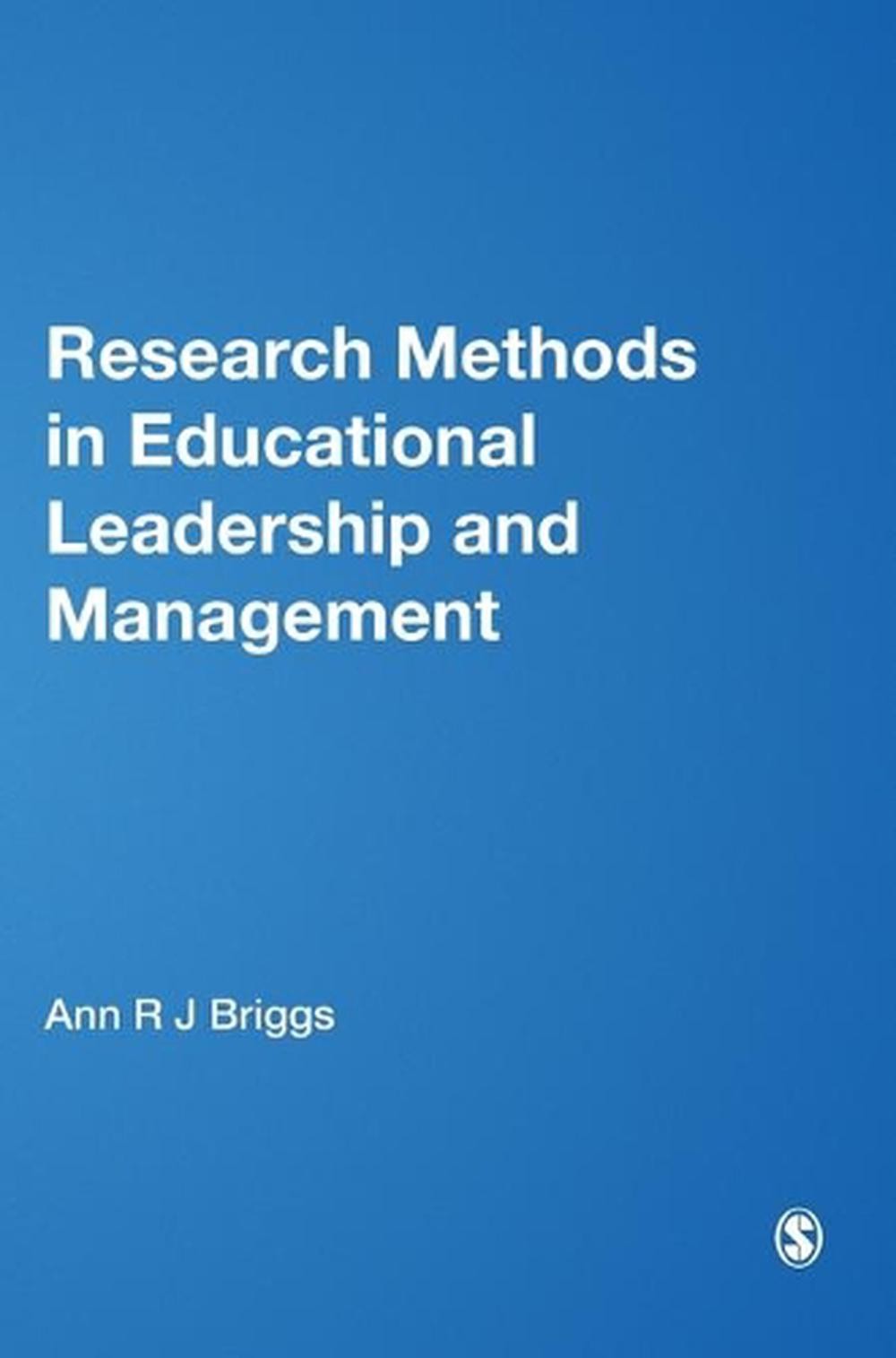 Research Methods in Educational Leadership and Management by Marlene Morrison (E