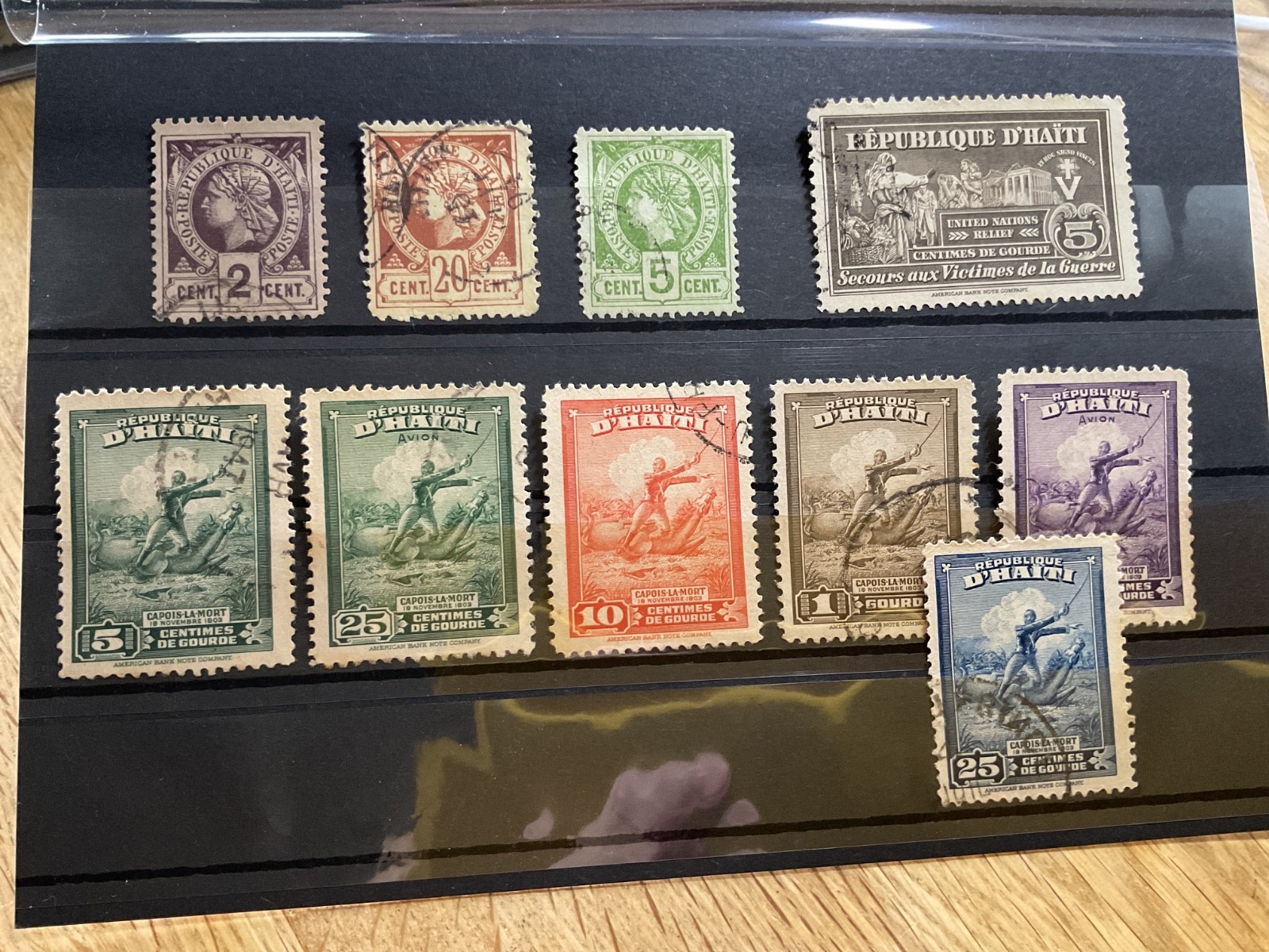 Haiti mounted mint or used stamps  B3063