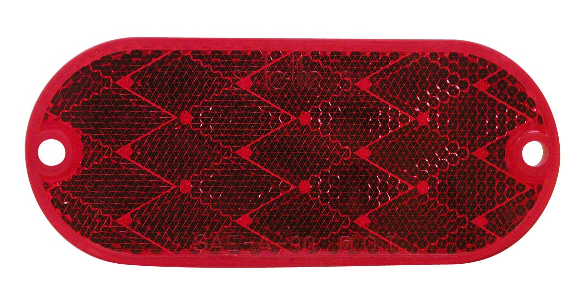 Peterson Manufacturing V480R Red Reflector