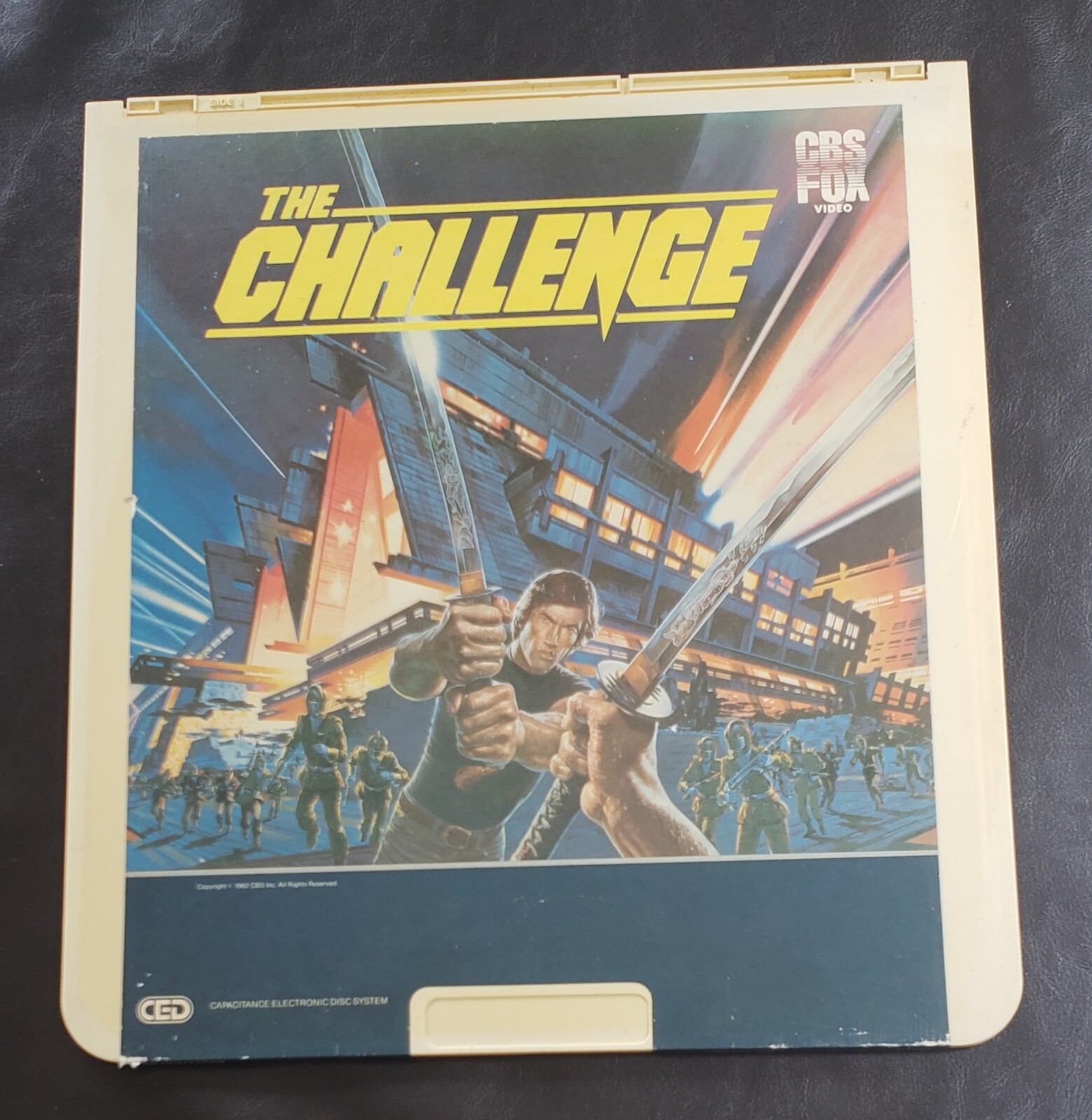 The Challenge RARE CED VideoDisc Toshiro Mifune, Scott Glenn, John Frankenheimer