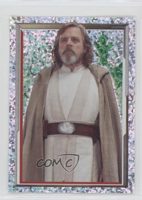 2016 Topps Star Wars: The Force Awakens Album Stickers Luke Skywalker #283 00gy