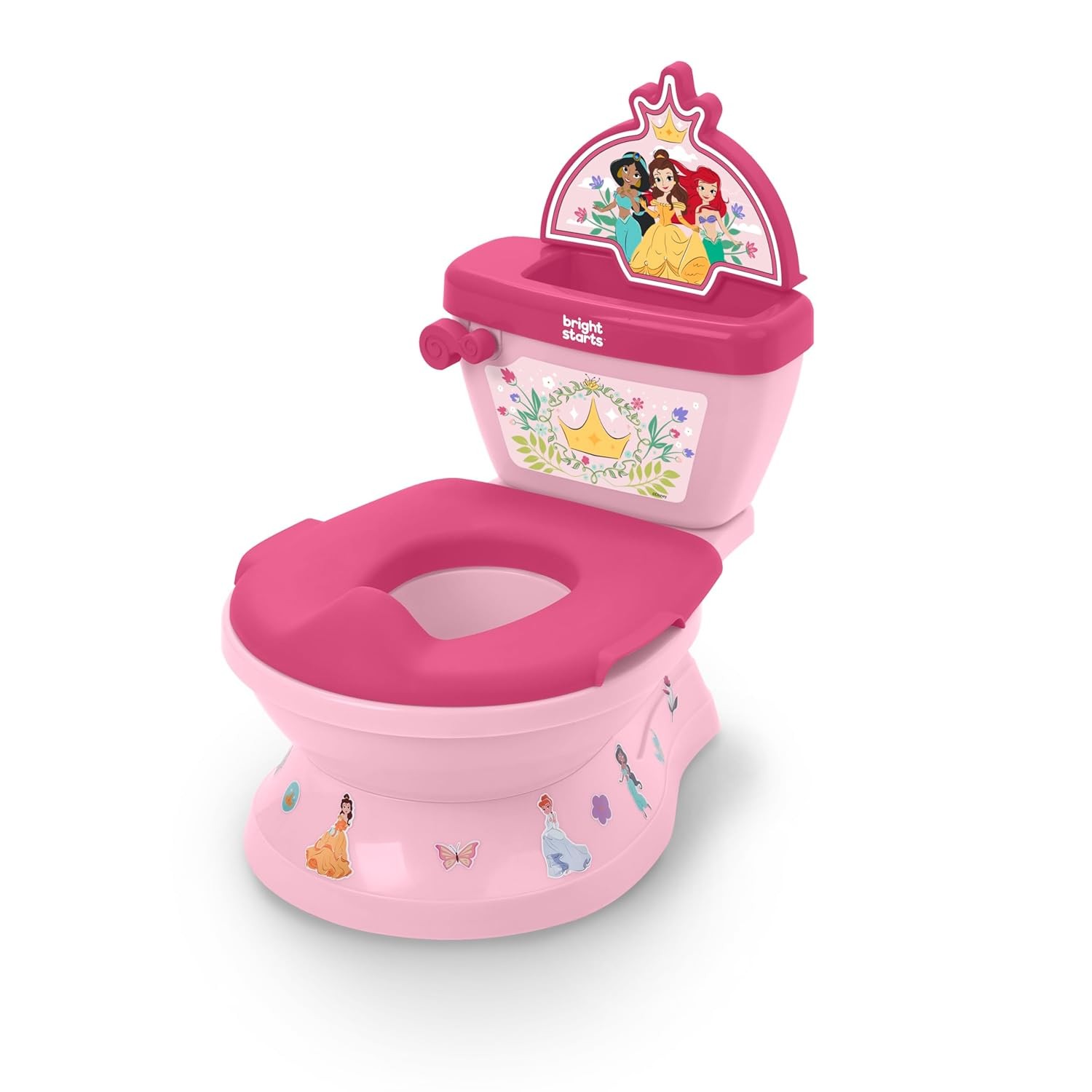 Bright Starts Disney Junior Princess My Size Potty Training Toilet, Toddler Pott
