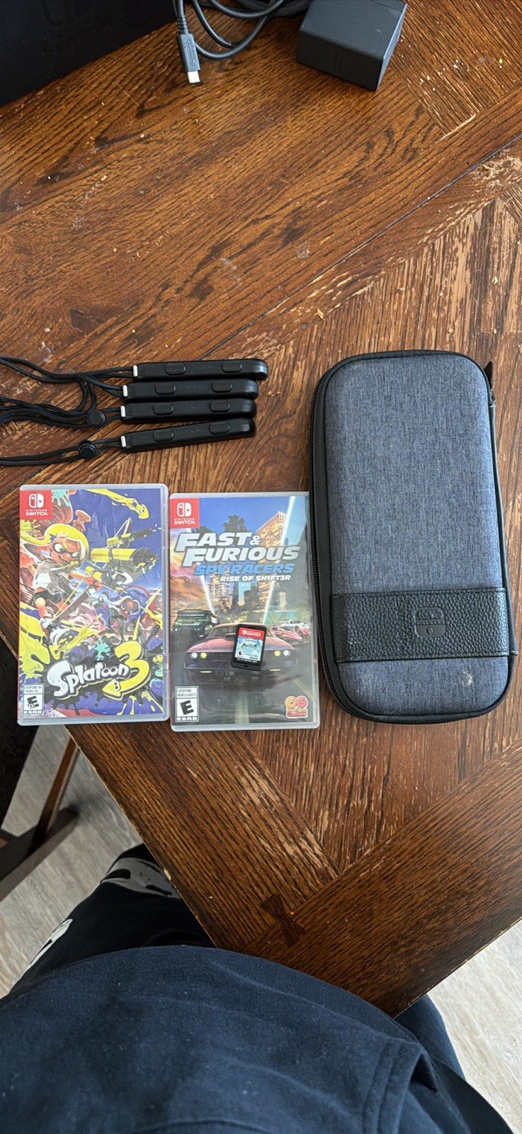 Nintendo Switch Console Lot w/ 3 games, Joy-Con, Dock