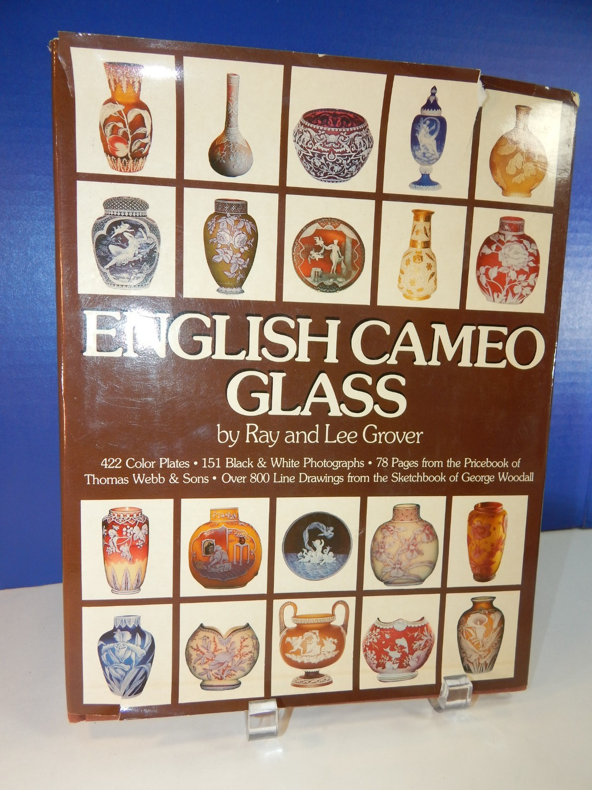 English Cameo Glass - Webb Richardson Northwood Etc. / In-Depth Illustrated Book