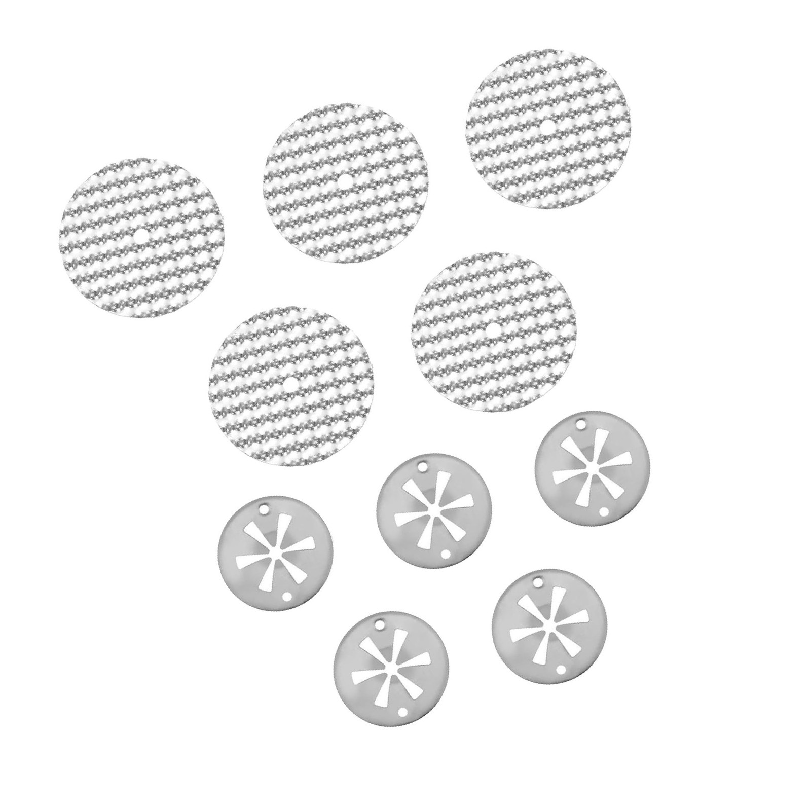 5 Set Heatshield Exhaust Repair Kit with Washers Car Exhaust Heat Shield Clip...