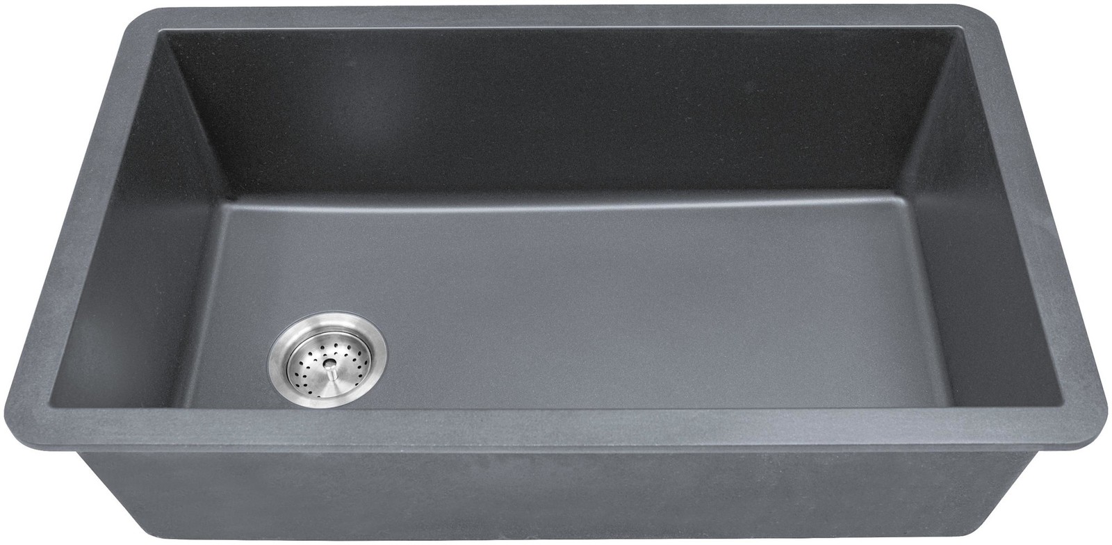 Ackland AKKQS-3119-SB 31-3/4" Undermount Single Basin Quartz - Grey
