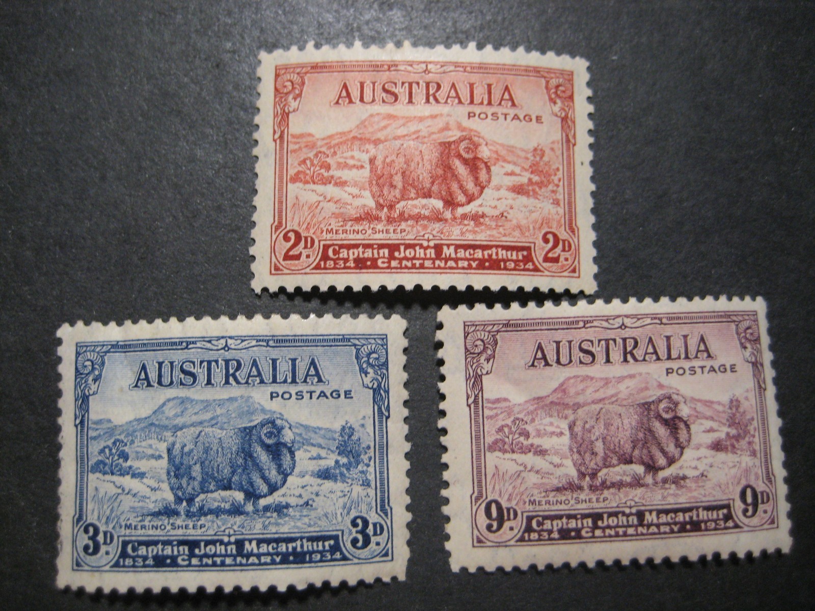 Australia #147-49 Mint Never Hinged- WDWPhilatelic (N9X)  (3/26)2