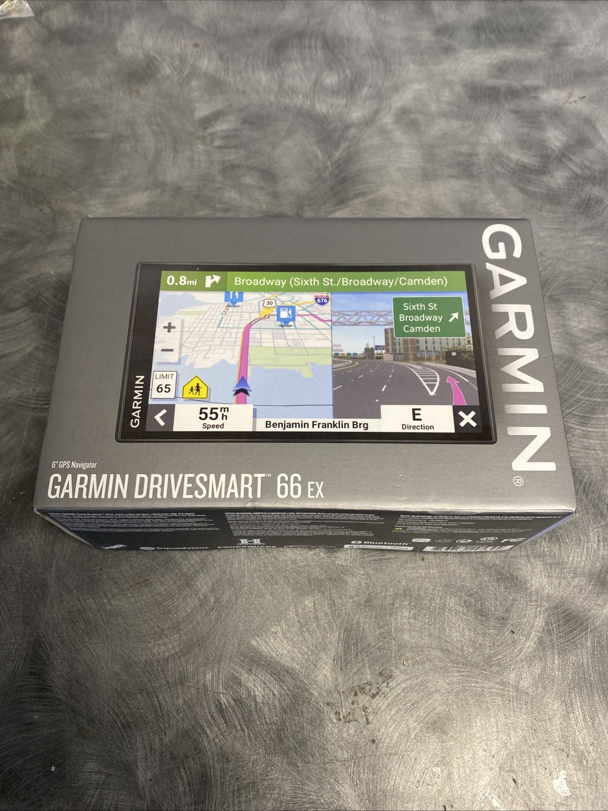 Garmin Drivesmart 66 EX 6 inch GPS Navigator - 010-02469-13