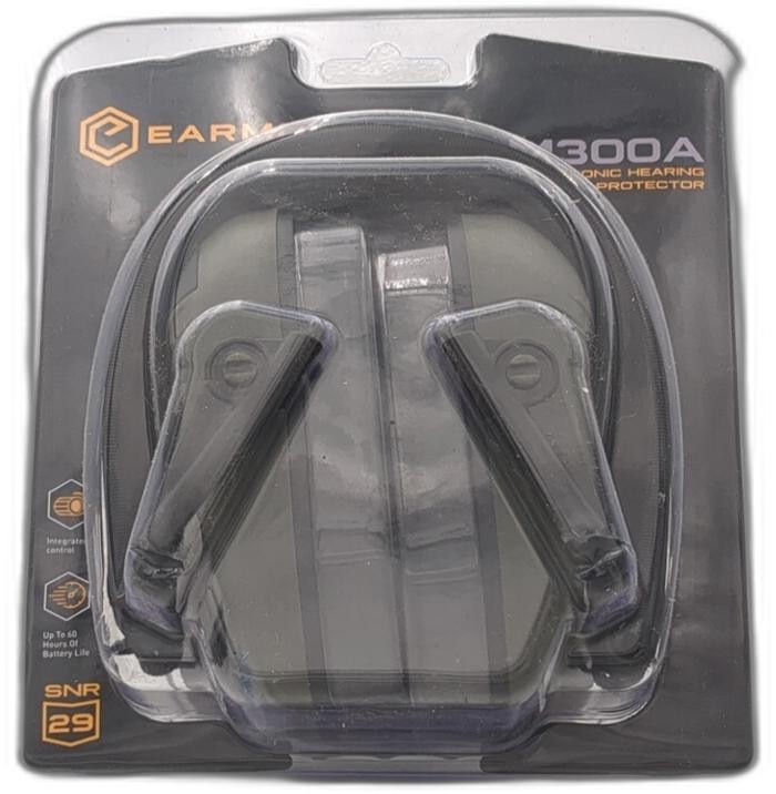 M300A Ear Protection For Gun Range - Shooting Ear Muffs with Ergonomic Gel