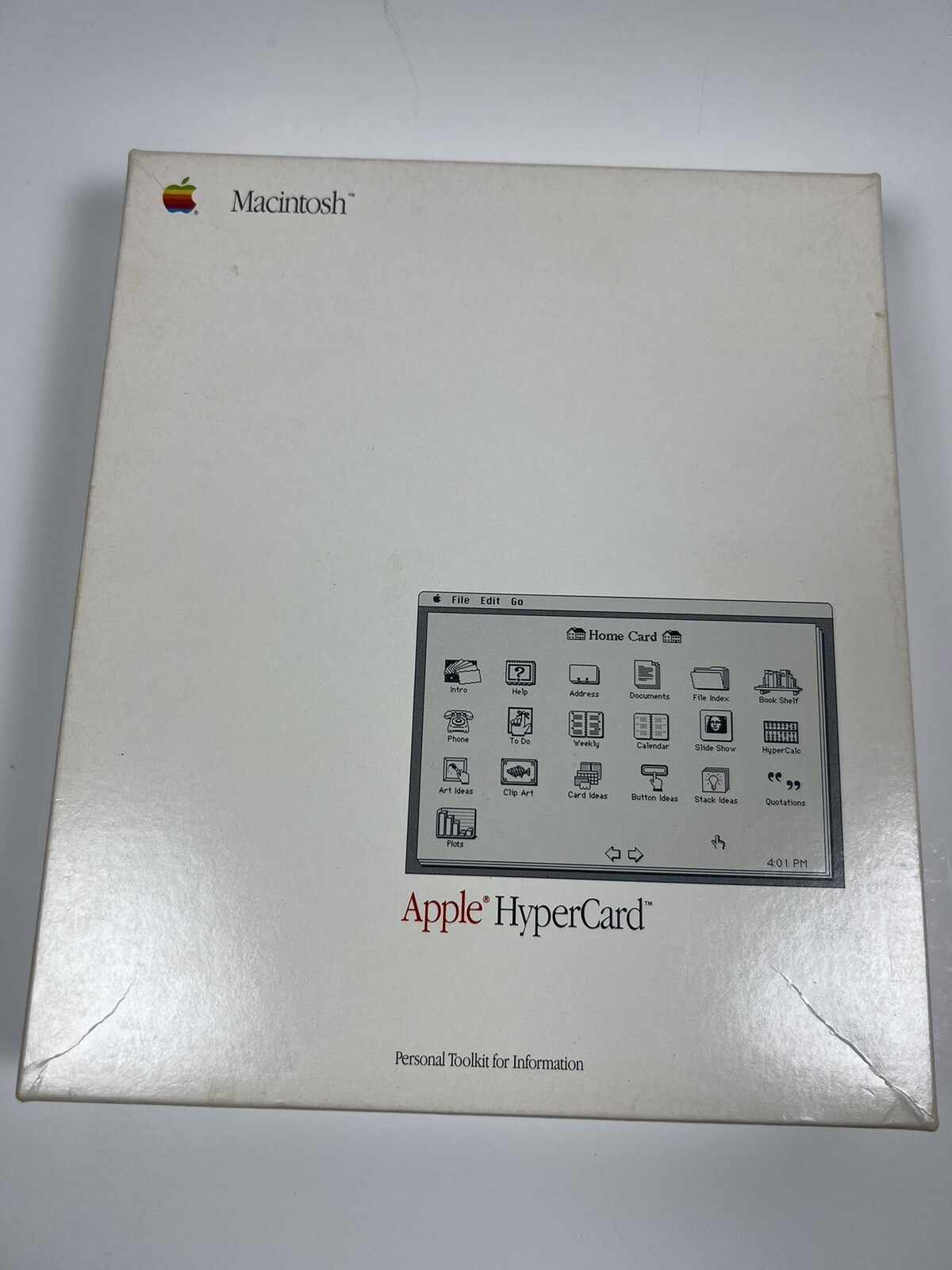 McIntosh Apple HyperCard 1987 COMPLETE