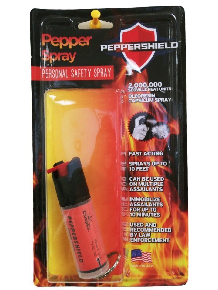 Pepper Personal Safety Spray 0.5 Oz. With Safety Cap By Peppershield 10938257