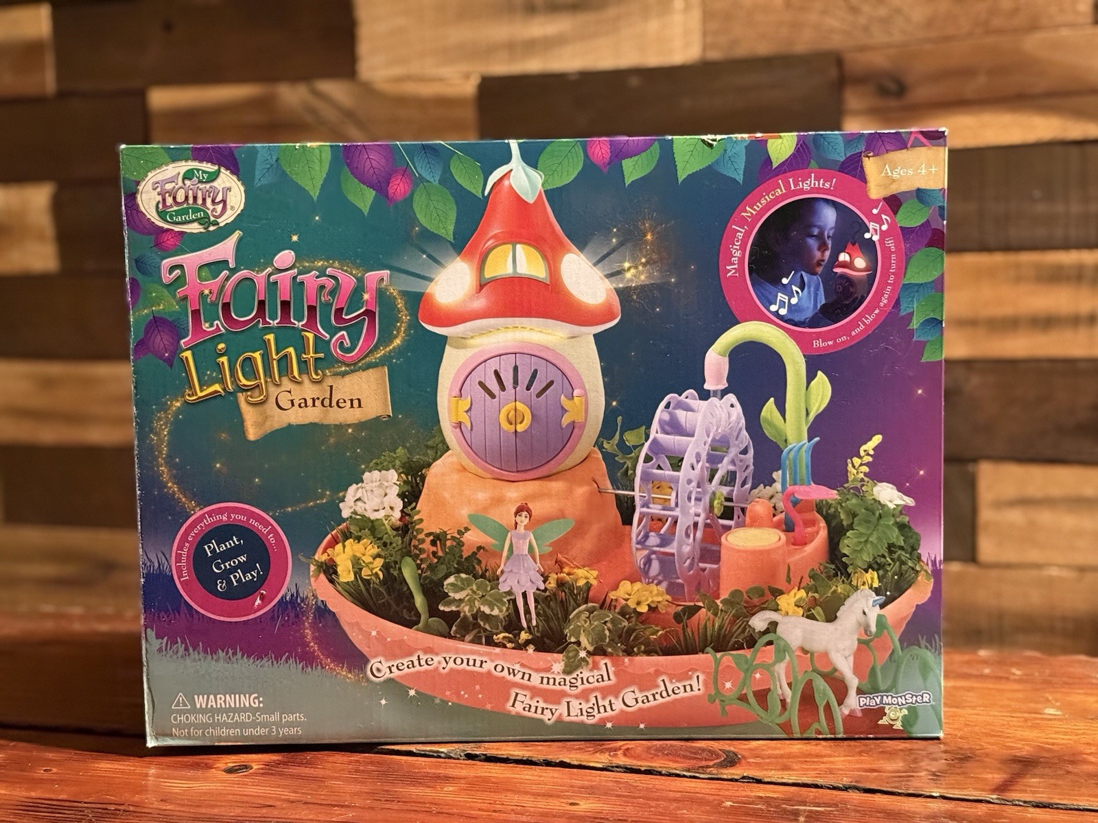 My Fairy Garden Light Garden -- Grow Your Own Garden and Play new In Box