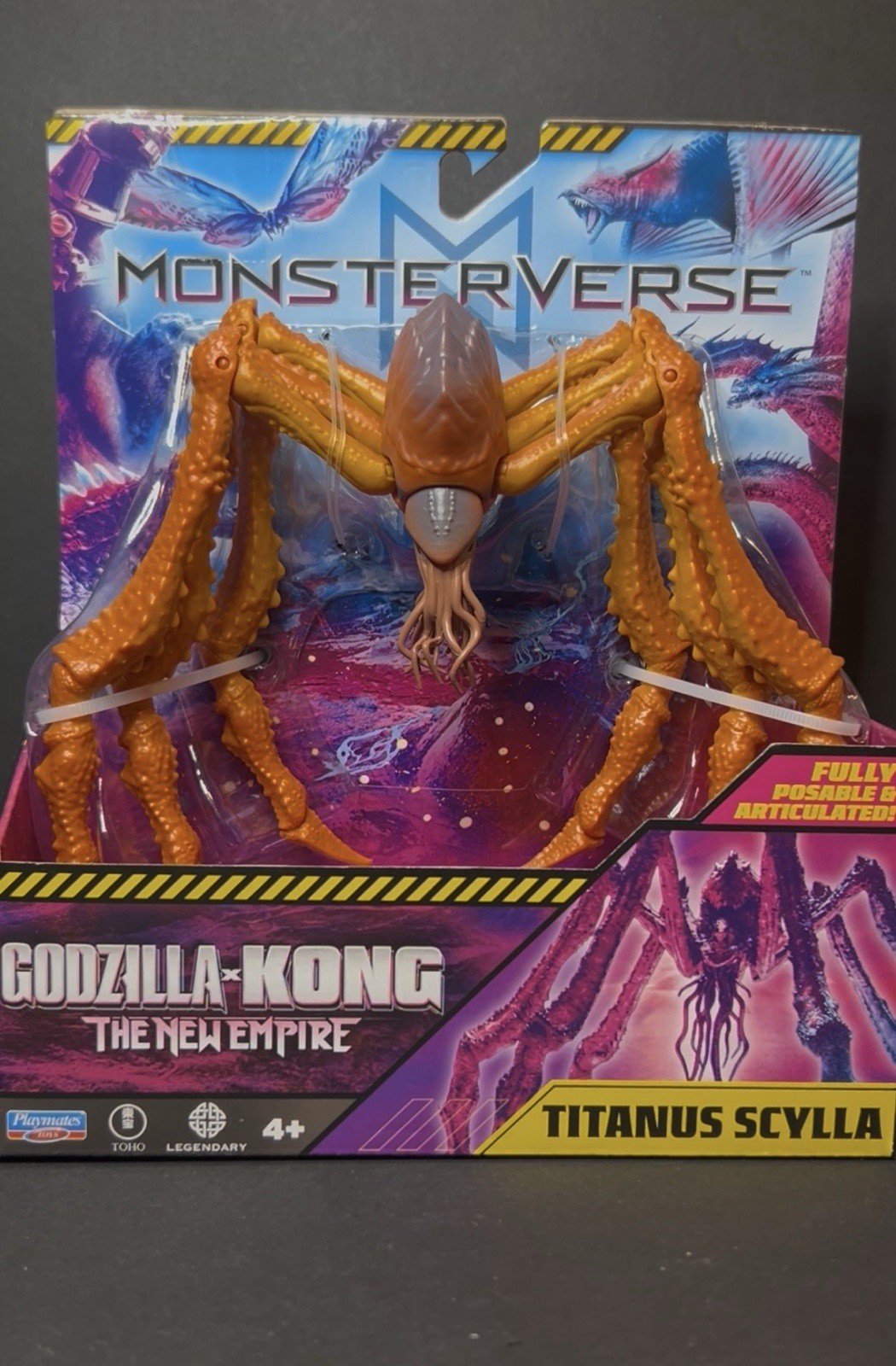 Godzilla x Kong: The New Empire Repainted Titanus Scylla Action Figure