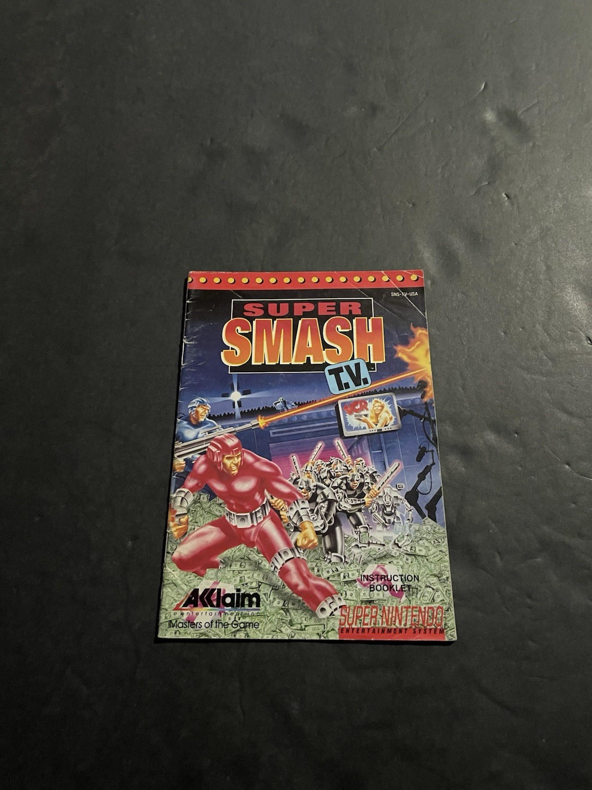 super smash tv snes manual