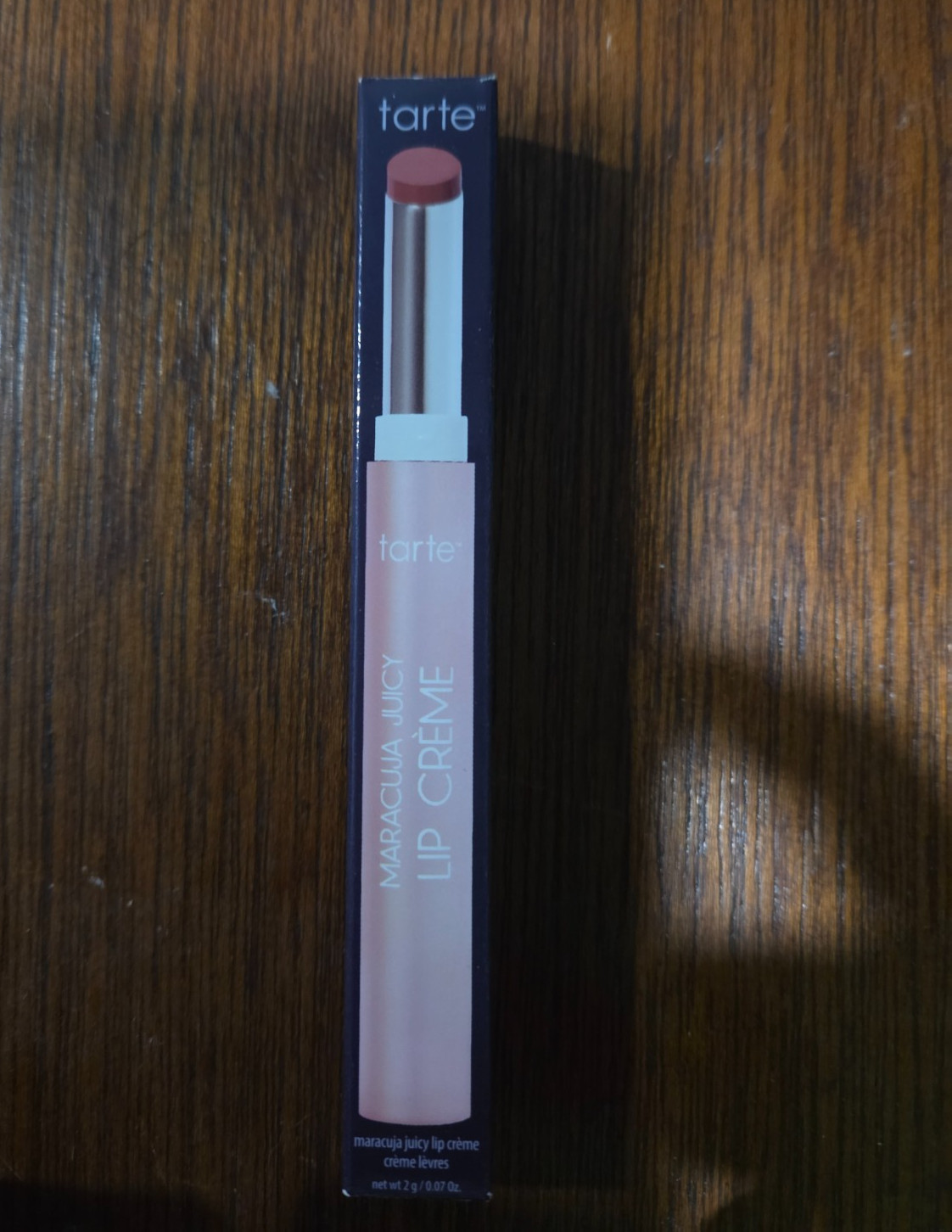 TARTE Maracuja Juicy Lipstick PEACHY PINK Full Size .07oz BNIB Allure Sephora