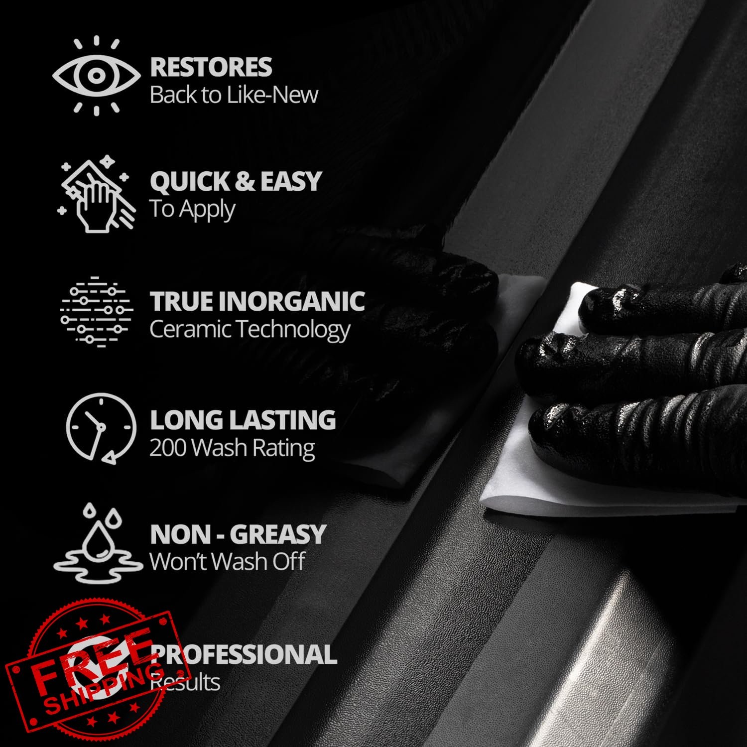 CERAKOTE Ceramic Trim Coat Restorer Plastic Trim Protection