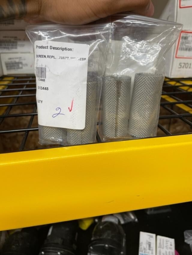 WATER REPLACEMENT SCREEN