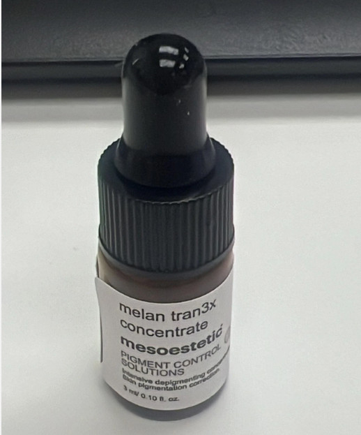 5 x Mesoestetic Melan Tran3X Concentrate 3ml Sample #tw