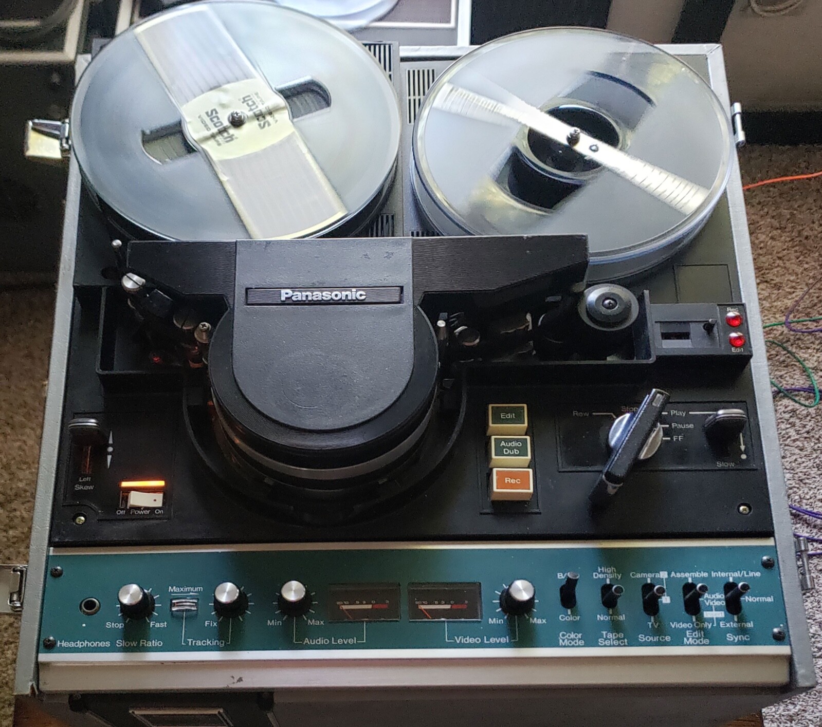 1/2" EIAJ Open Reel Video Tape Transfer Service