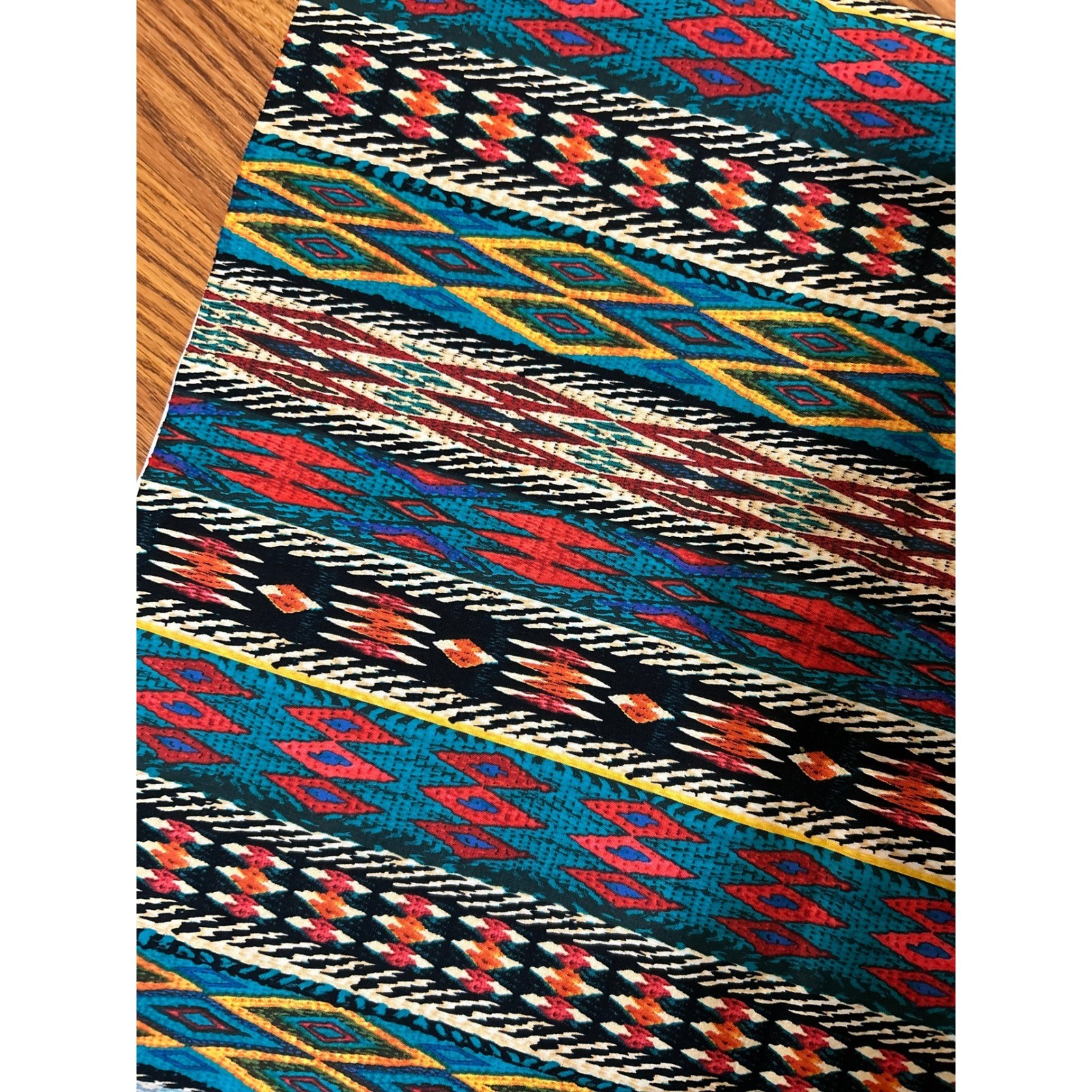 Elizabeth's Studio Fabric Southwestern Aztec Tribal Print Colorful Cotton