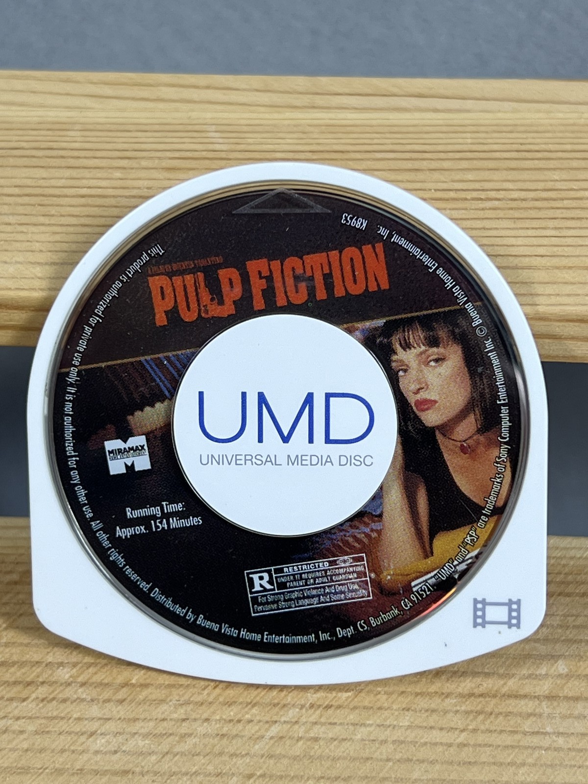 Pulp Fiction UMD Universal Media Disc for Sony PSP - R Rated Miramax