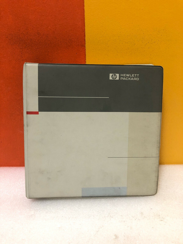 HP 01660-90904 1660 Series State/Timing Logic Analyzers User's Reference Manual