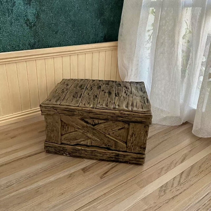 1/6 Scale Dollhouse Miniatures Furniture Storage Box Plastic Soldiers Accessorie