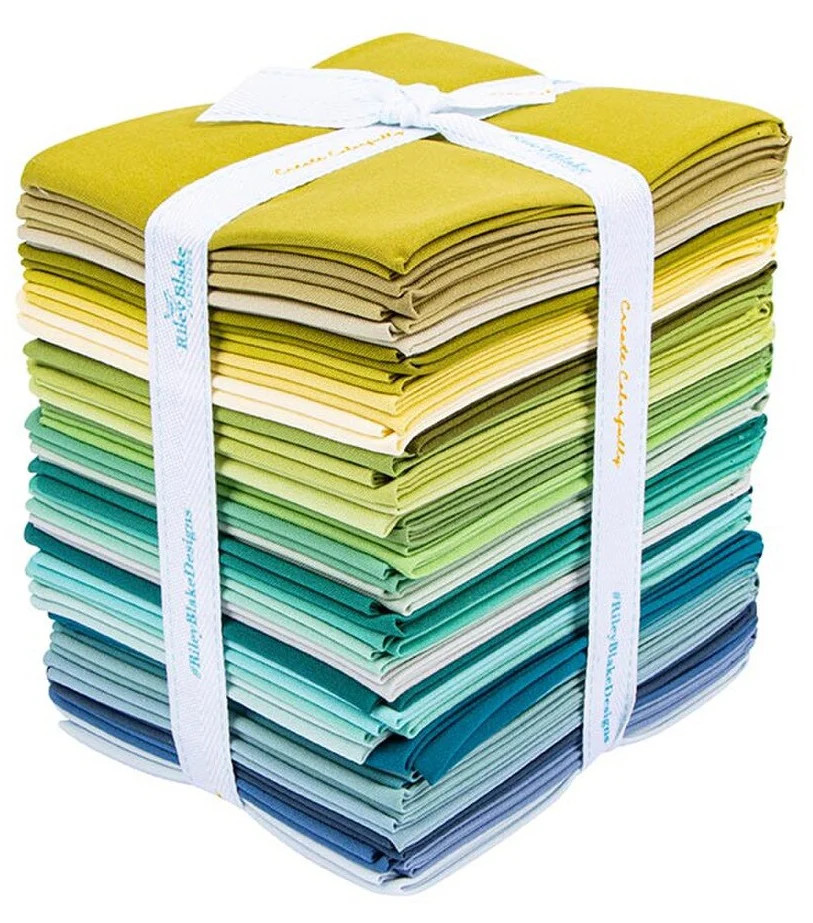 Riley Blake - Lori Holt Charming Confetti Cottons Fat Quarter Bundle - Green 32
