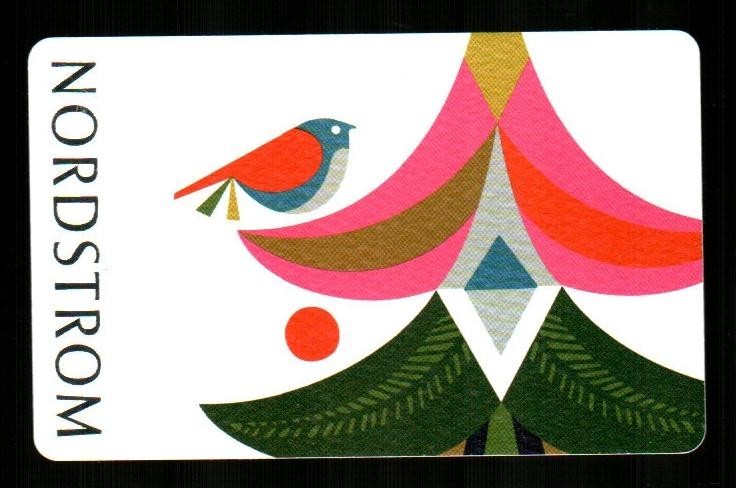 NORDSTROM Christmas Tree ( 2017 ) Gift Card ( $0 )