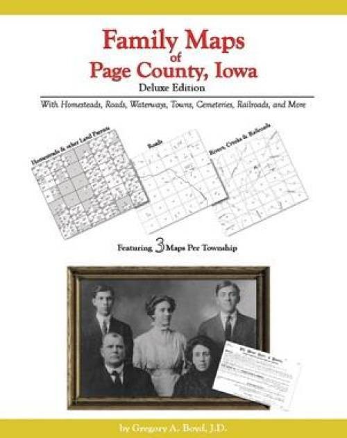 Genealogy Family Maps Page County Iowa