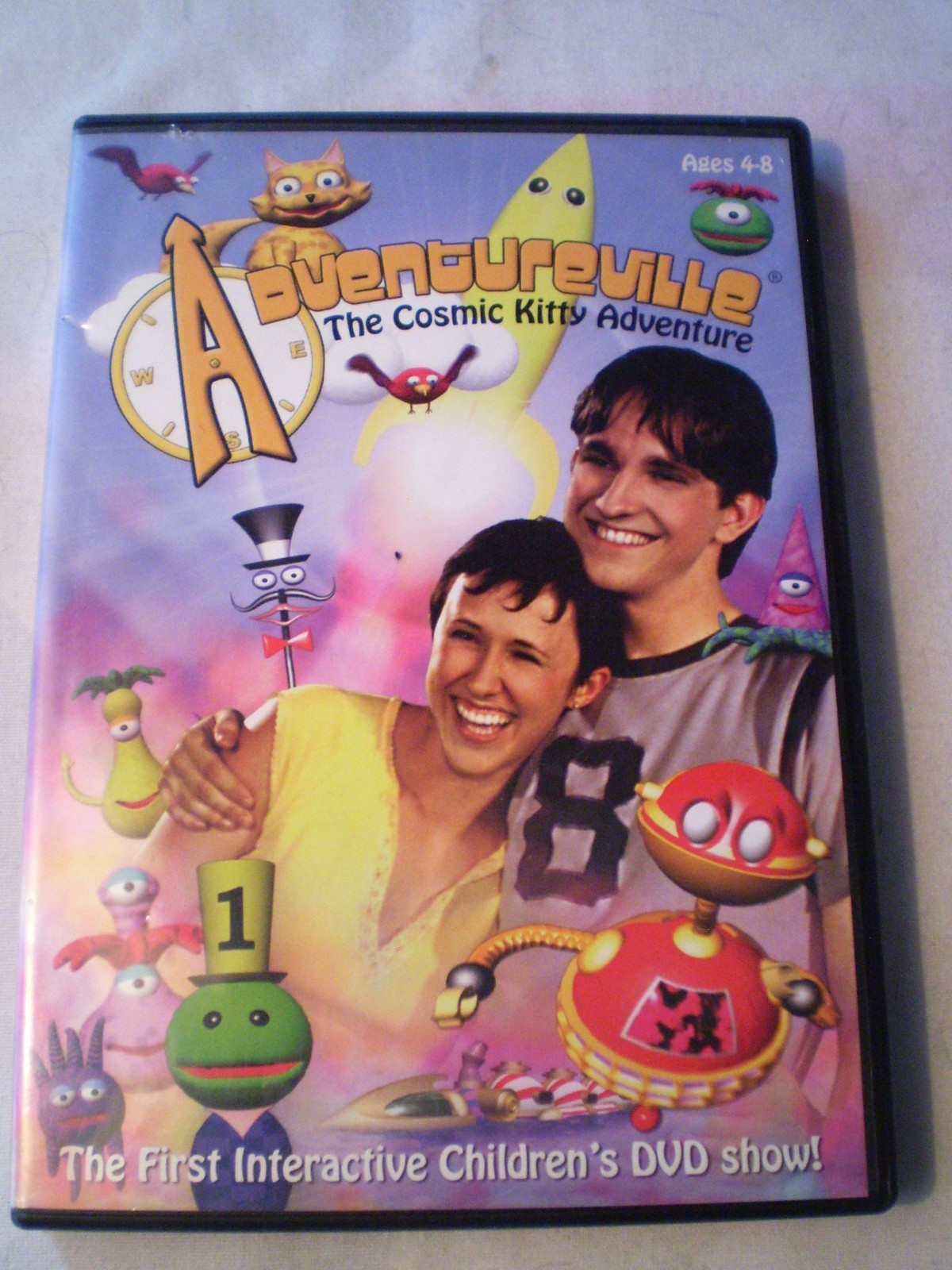 Vintage Aventureville The Cosmic Kitty Adventure DVD Childrens Show 2004 age 4-8