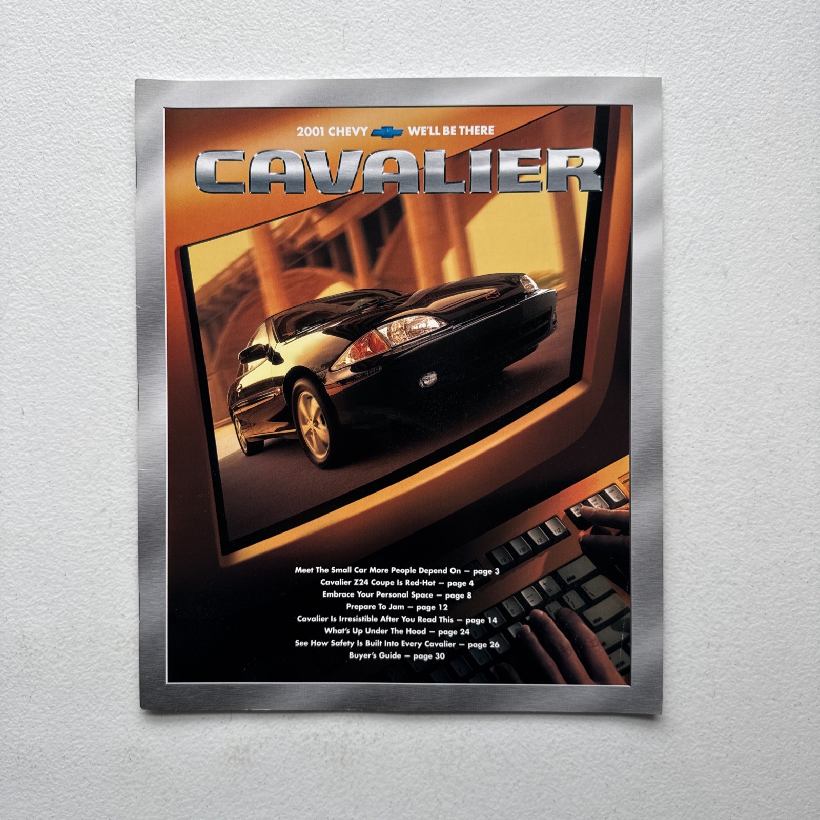 Chevrolet 2001 Chevy Cavalier Dealer Sales Brochure