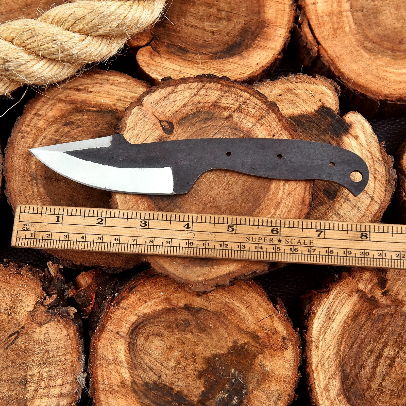 8'' Carbon Steel Knife Blank – Custom DIY Blade Making Supply Crafting Material