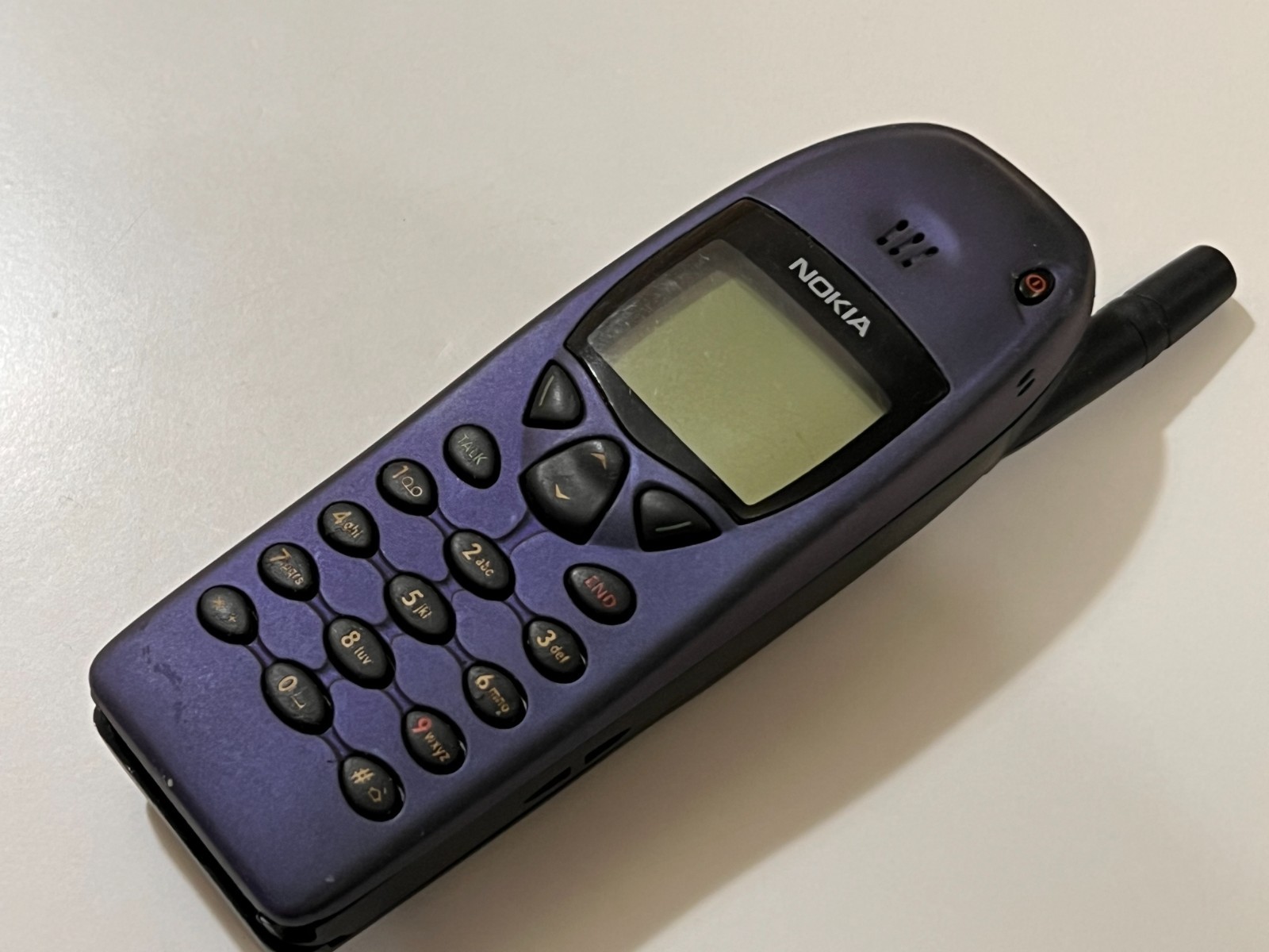 Nokia 6110 NSE-3NX Blue – With Battery – Untested Vintage Cell phone