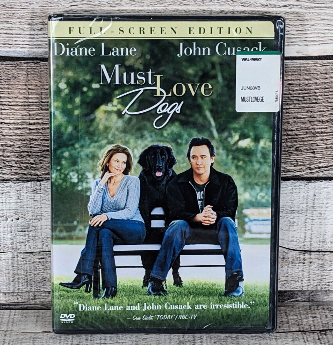 2005 Must Love Dogs DVD New Sealed Widescreen Edition Special Features PG-13