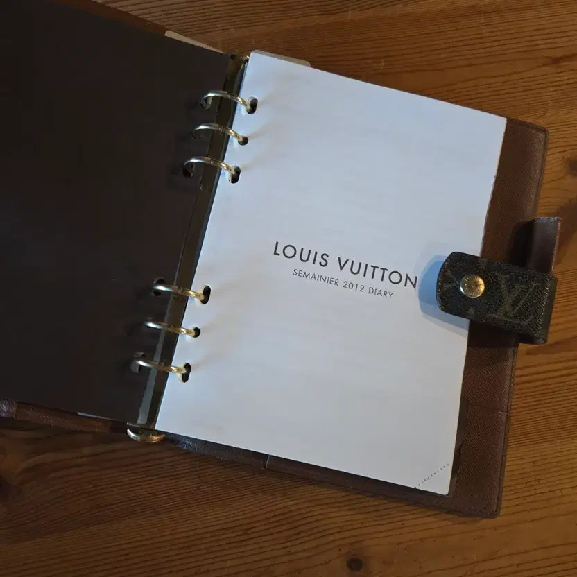 Louis Vuitton Monogram Diary Vintage Used High Quality 19×23cm