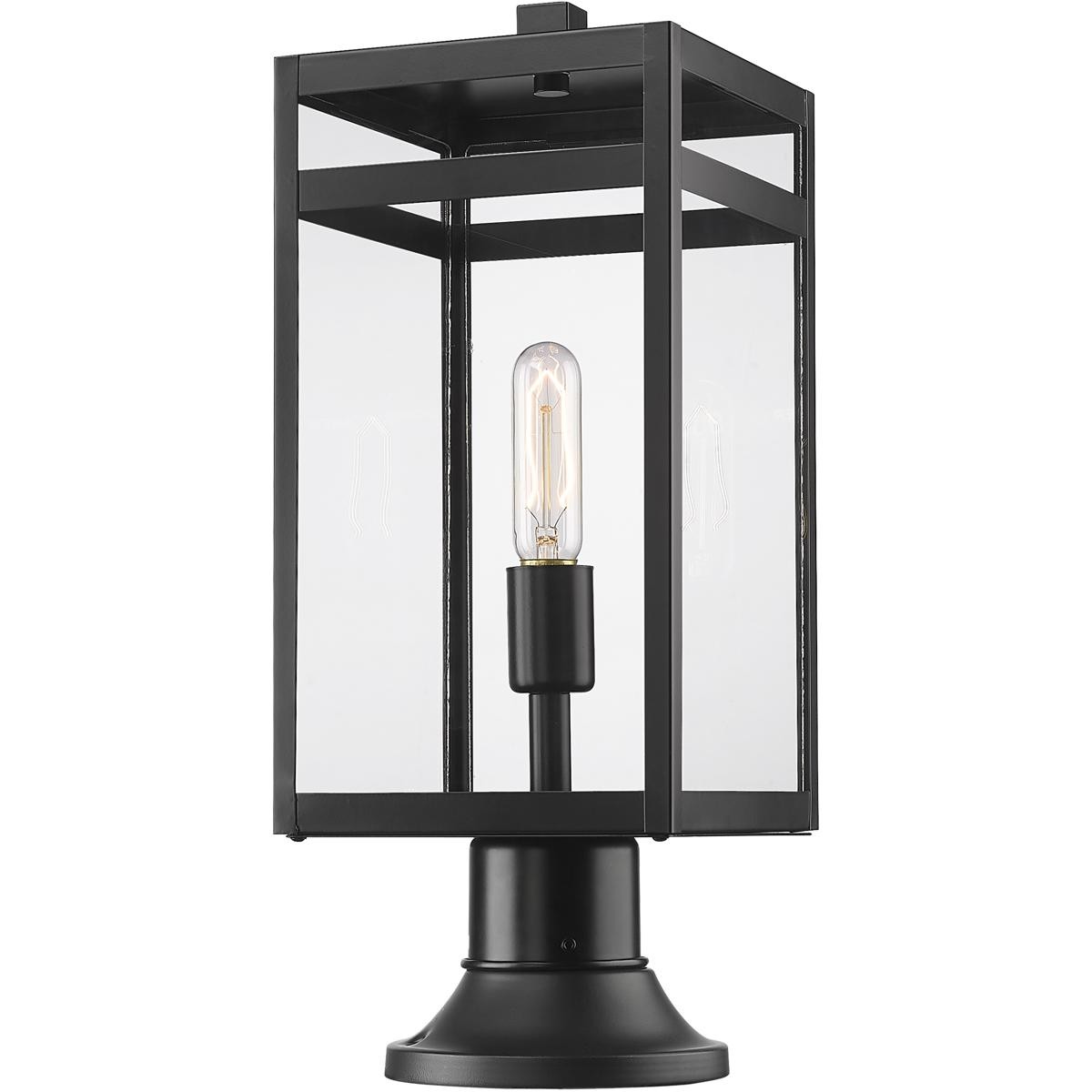 Z-Lite 596PHMR-553PM-BK Nuri Post Light or Accessories Black