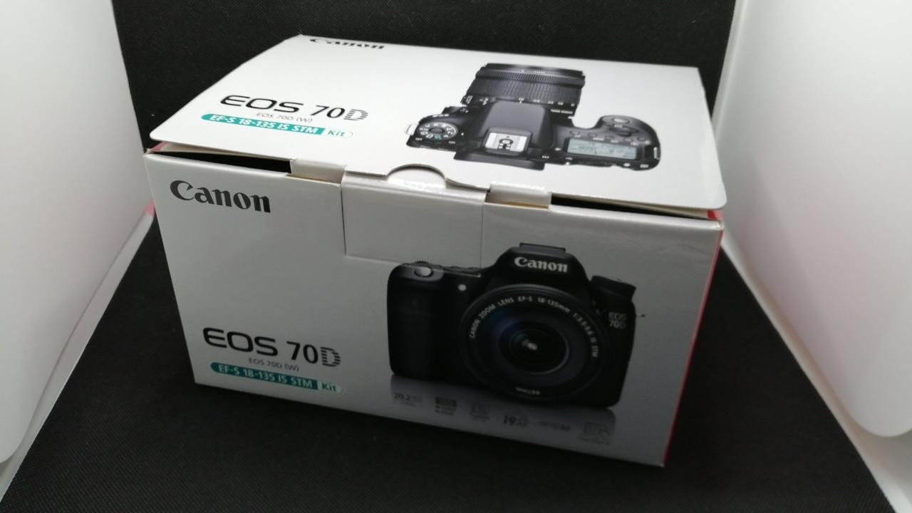 Canon EOS 70D DSLR Camera Kit with Lens 20MP APS-C Used From Japan